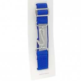 Boys Royal Blue Adjustable & Elasticated Formal Belt